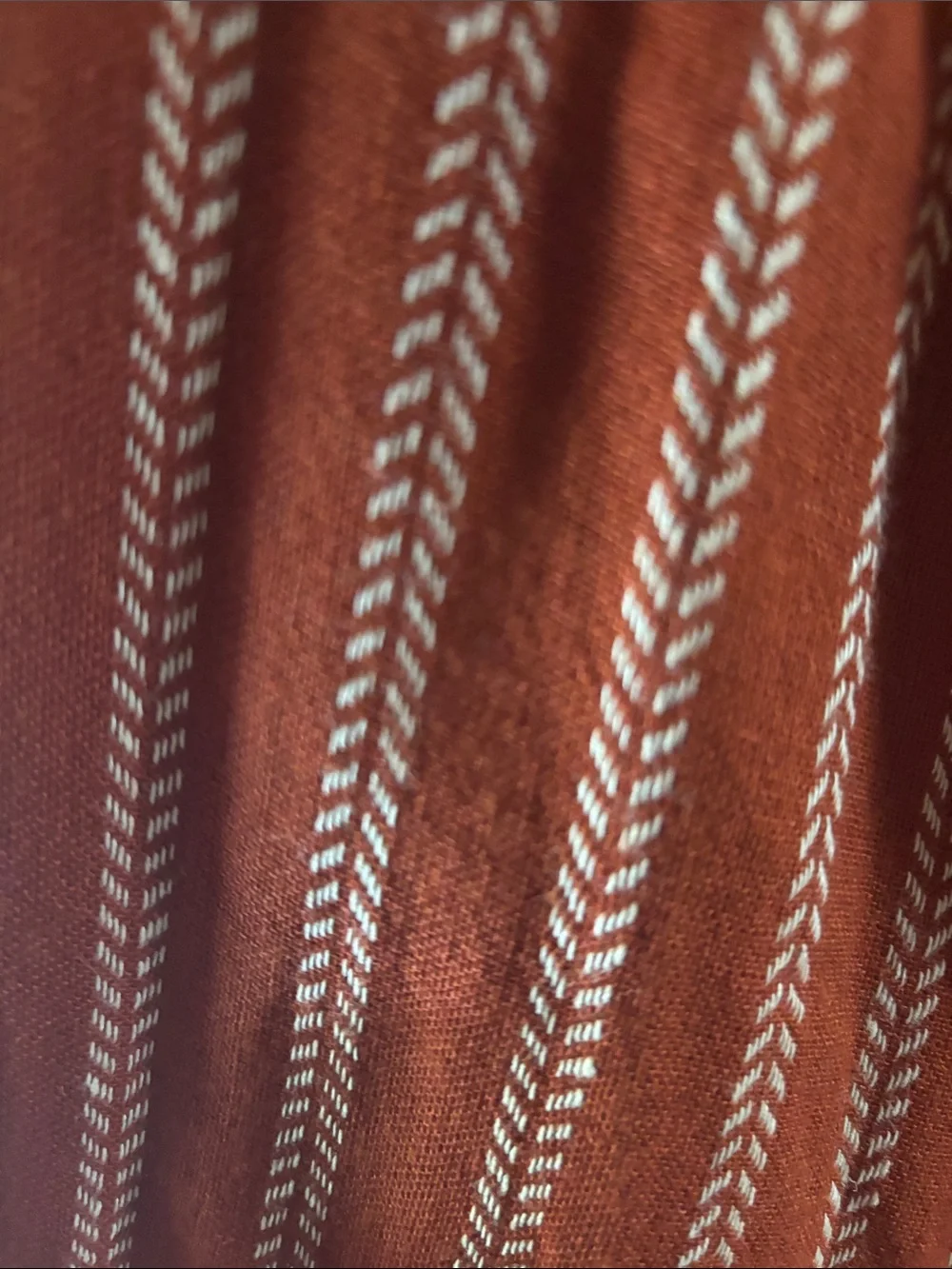 Sonoma Burnt Orange Striped woman’s Drawstring Joggers